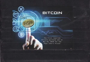 Gambia mnh sheet crypto first purchases in papa john pizza's 2021 - Picture 1 of 1