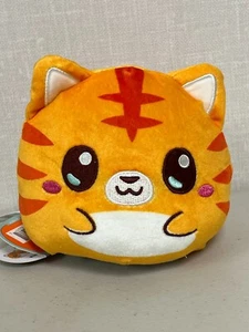 4" TeeTurtle Plushiverse Reversible Plushies Tiger - New - Picture 1 of 9