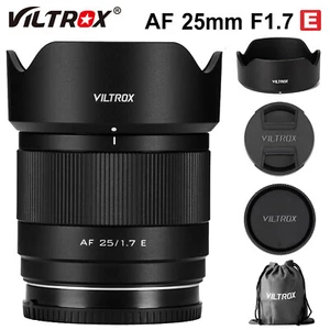 Viltrox AF 25mm F1.7 APS-C Large Aperture Auto Focus Prime Lens for Sony E-mount - Picture 1 of 8