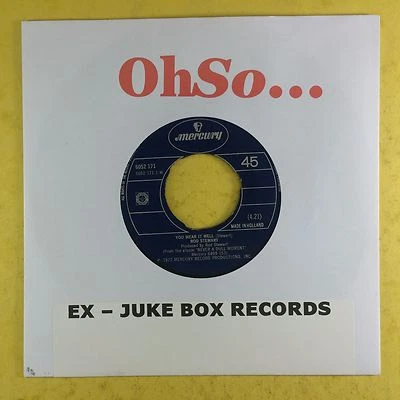 Rod Stewart - You Wear It Ebbene - Jukebox Pronto - Mercury 6052-171 Dutch Copia - Immagine 1 di 3
