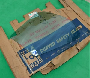 🔥 NOS 1963 CORVETTE LEFT SIDE REAR WINDOW BACK GLASS LOF OEM E-Z EYE Dated GC - Picture 1 of 6