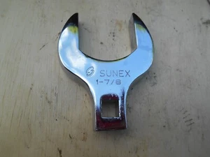 Sunex 97750 1-7/8" - 1/2" Drive SAE Crowfoot Wrench Full Polished Inch Jumbo - Picture 1 of 2