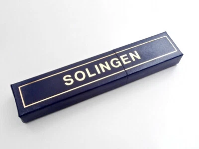 Fodero per rasoio scatola SOLINGEN per rasoio dritto 3/8"-6/8" Made in Germany! - Immagine 1 di 2