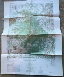 US Army Corps of Engineers Clermont 1st Edition Map April 1955 22*28 (17*21.50) - Picture 1 of 1