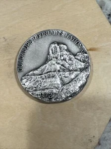 Medallic Arts Company National Park Centennial Silver Medal Guadalupe Mountains - Picture 1 of 2