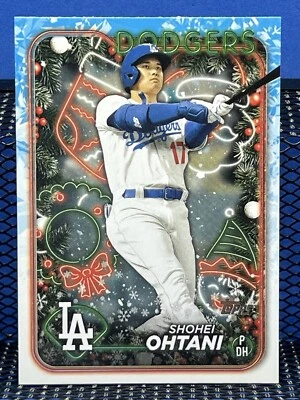 2024 Topps Holiday SHOHEI OHTANI LA Dodgers Base H1 - Image 1 of 2
