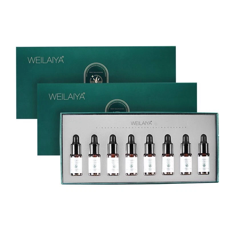 3pks WEILAIYA Hair Growth Serum (8tubes/pk)+FREE USPS PRIORITY SHIP+US SELLER - Image 1 of 4