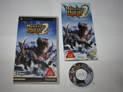 Monster Hunter Portable 2nd (Japanese) Playstation PSP Japan import US Seller - Image 1 of 4