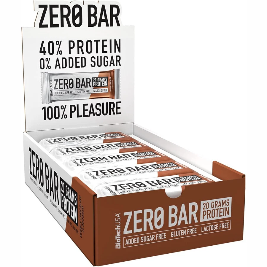 BIOTECH USA ZERO BAR 20 barrette proteiche zero carboidrati zero zuccheri - Image 1 of 1