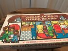  Cadaco  # 360 Goldilocks and the Three Bears Game Board Vintage 1973