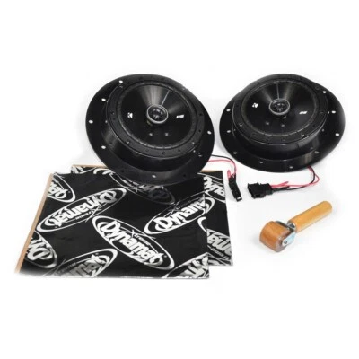 KICKER, DYNAMAT VW Caddy (2010 - 2020) Speaker Upgrade Kit - Plug & Play
