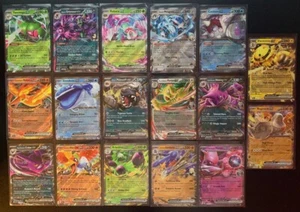 Pokemon Destined Rivals TEAM ROCKET Complete Set 182/182- All 17 EX & HOLO Cards - Picture 1 of 12