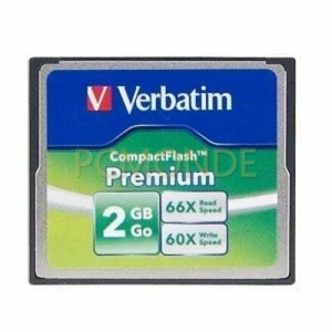 Verbatim Premium 2 GB CompactFlash Memory Card (95499) - Picture 1 of 1