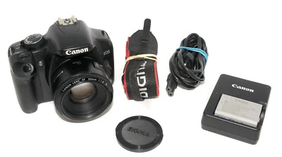 Canon EOS 450D mit Canon Lens EF 1.8/50mm II    2318/111 - Bild 1 von 4