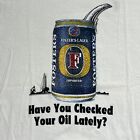 Vintage Fosters Beer Have You Checked Your Oil Lately T-shirt Sz XL Single Stitc