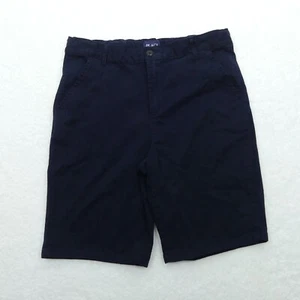 The Childrens Place Shorts Boys 14 Husky Dark Blue Chino Adjustable Waist - Picture 1 of 13