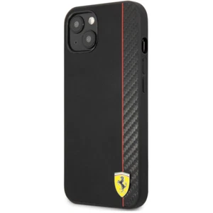 2in1 Pellicola+Custodia per iPhone 13 Mini 5.4" FERRARI on track STRIPE cover - Picture 1 of 7