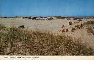 Cape Cod,MA Sand Dunes National Seashore Massachusetts Postcard - Picture 1 of 2