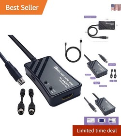 Classic Game Console HDMI Cable - 1080P for Sega Genesis & SNK with Adapters