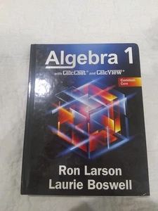 Common Core Algebra 1 with CalcChat & CalcView, Student Edition, 1st Edition - Foto 1 di 1