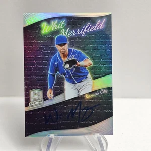 Whit Merrifield 2022 Panini Spectra #CG-WM Prizm Colorgraphs Auto - Picture 1 of 2