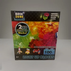 Anker Play Brink Zone 100 Piece Light Up Blocks Brand New - Picture 1 of 8