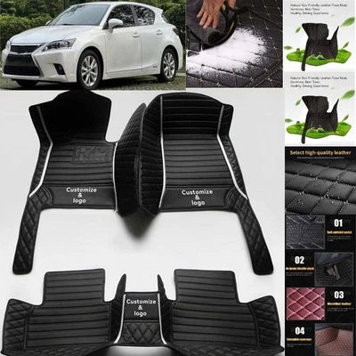 For Lexus CT 200h Car Floor Mats Carpets Cargo Liners Custom All Weather - Image 1 of 4