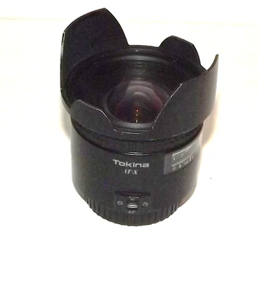 Tokina AT-X AF 17 Aspherical 17mm f3.5 Wide Angle - Canon EF - AS IS See Details - Image 1 of 4