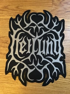 HEILUNG - 'Embroidered Shaped Logo Large BackPatch Experimental Folk Maria Franz - Picture 1 of 6
