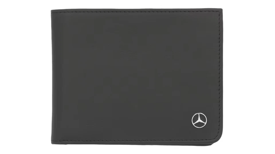 Mercedes-Benz Geldbörse schwarz Rindleder Original Collection B66959384 RFID-Sch