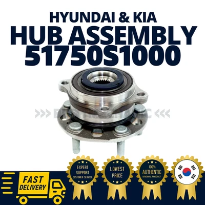 Cojinete de cubo de rueda delantera trasera original OEM Hyundai Kia Santa Fe Palisade Sorento Foto 1 de 2
