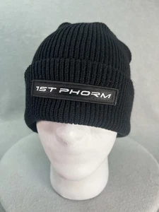 1st Phorm Fisherman Gorro Tejido Sombrero Invierno Gorra Toque Algodón Negro Acanalado Puños - Imagen 1 de 15