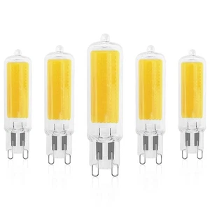 Luxrite G9 LED Bulb Dimmable 50 Watt Equivalent 3500K 450LM ETL Listed (5 Pack) - Picture 1 of 6