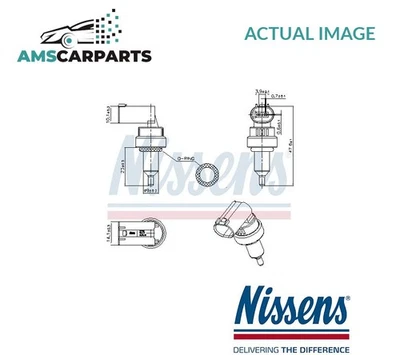 COOLANT TEMPERATURE SENSOR CYLINDER HEAD 207100 NISSENS NEW OE REPLACEMENT - Image 1 of 4
