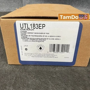 Moen Chateau UTL183EP Chrome M-CORE 2 Series Tub/Shower EP Trim - Picture 1 of 5