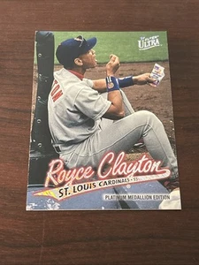 1997 Fleer Ultra Platinum Medallion Edition Royce Clayton #P333 - Picture 1 of 2
