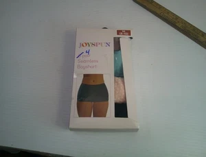 Nuevo JOYSPUN Mujer 4 Pares Calzoncillos Sin Costuras Ropa Interior Bragas Talla m 8-10 - Imagen 1 de 3