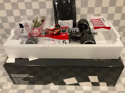1/18 MINICHAMPS FITTIPALDI MCLAREN FORD M23 WORLD CHAMPION 1974 TEXACO MARLBORO - Image 1 of 4