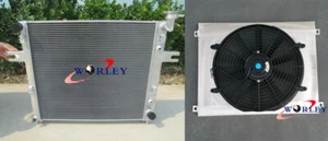 Aluminum radiator&shroud&fan for JEEP GRAND CHEROKEE WJ WG 4.7 V8 1999-2005 AT - Picture 1 of 10