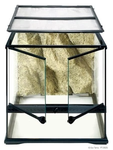 EXO TERRA MINI WIDE REPTILE TERRARIUM - 12IN X 12IN X 12IN - PT-2600 - Picture 1 of 3