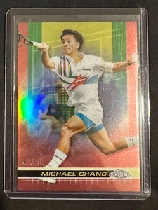 2024 Michael Chang Topps Chrome Rose Gold Refractor Parallel 01/20 Card # 179 - Bild 1 von 2