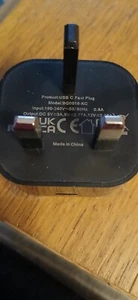 New Samsung Galaxy S20 S21 S22 s23 black mains charger - Picture 1 of 2