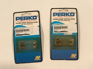 X4 Perko Double Ended Festoon Bulb 69-DP-CLR 10 watt 120 series Navigation Light - Picture 1 of 3
