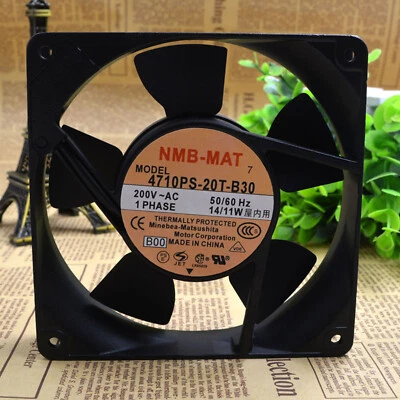 1PCS New NMB 4710PS-20T-B30 AC200V 14/11W AC Cooling fan#QW - Image 1 of 4