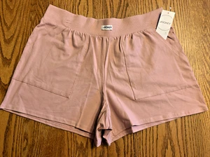 JOCKEY Womens Pink Cotton Blend Stretch Sleep SHORTS XL (16-18) #4648 NWT - Picture 1 of 4