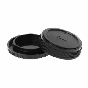 5PCS Body Cap and Rear Lens Cap Cover Kit for Olympus SLR OM4-3 OM 4/3 Mount - Picture 1 of 5