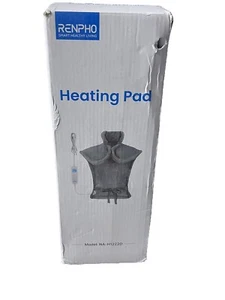 Almohadilla térmica RENPHO para aliviar el dolor de espalda 24"x33"" NA-H1222D gris caja abierta - Imagen 1 de 1
