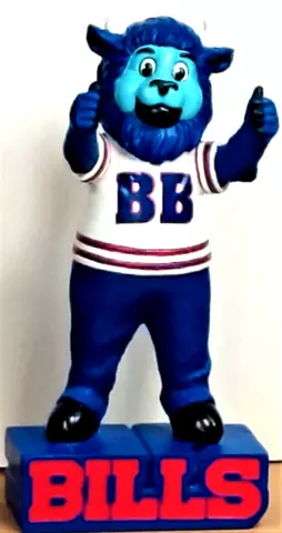 Buffalo Bills "Billie Buffalo" Mascot Garden Statue Cover