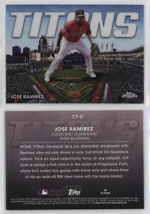 2023 Topps Chrome Chrome Titans Jose Ramirez José Ramírez #CT-8