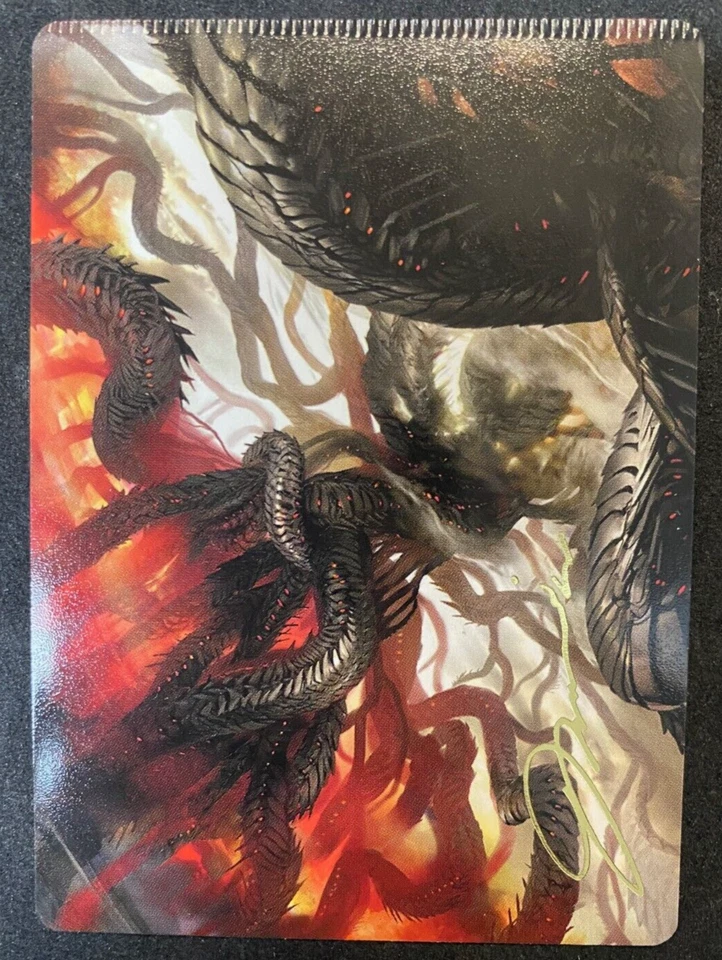 Realmbreaker, the Invasion Tree - MTG Magic- Gold Series Misprint Miscut CRIMPED - Image 1 of 2